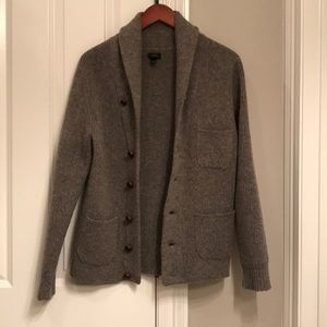 J Crew Lambswool Cardigan